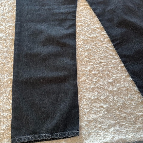 AG Jeans Women’s Clove Relaxed Vintage Straight Black Metropolis Size 30 NWT - Picture 9 of 13